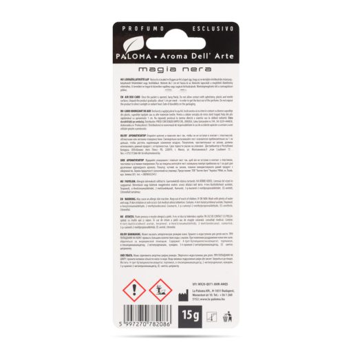 Illatosító Paloma Aroma Del 'Arte Magia Nera