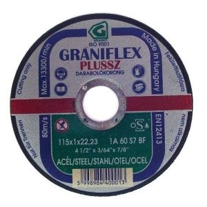 GRANIFLEX fémvágó 115x1.0x22 mm