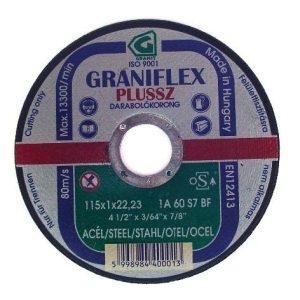 GRANIFLEX fémvágó 115x1.6x22 mm