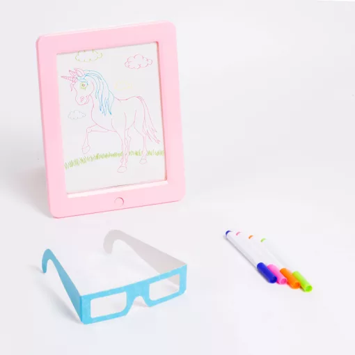 3D mágikus rajztábla gyerekeknek