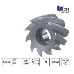 ZPS Homlok-palástmaró N 100x50x32 z=10 HSS 35°