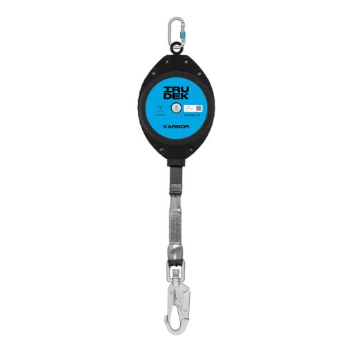 Zuhanásgátló Irudek KARBOR 6 visszahúzható, fekete, 6m