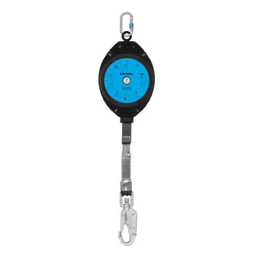 Zuhanásgátló Irudek KARBOR 6 visszahúzható, fekete, 6m