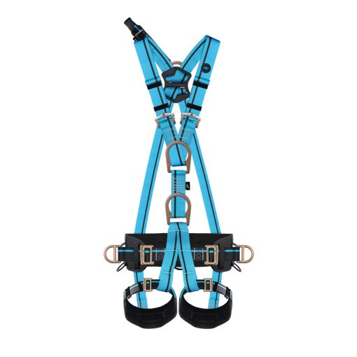 Testheveder Irudek Light 11 párnázott lábhurok, kék/fekete, universal