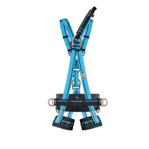 Testheveder Irudek Light 11 párnázott lábhurok, kék/fekete, universal