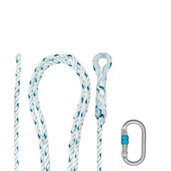 Kötél Irudek COBRA 14mm átmérő, fehér/kék/fekete, 20m