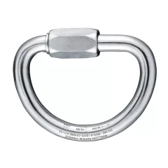 Karabiner Irudek Maillon D-Link 10, acél, 10mm