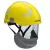   Sisak Irudek SECRA II E6 villanyszerelő, hi-viz sárga, 53-63cm