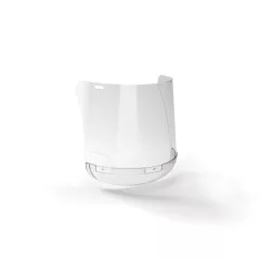 Arcvédő Irudek Safe PC B állvédővel, átlátszó, 220mm