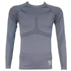   Aláöltözet felső hosszú ujjú (72%poliamid) TOP E-UW ULTRON-T, acélszürke, XL-XXL