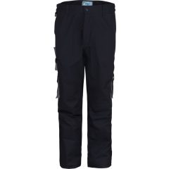   Munkanadrág derekas biztonsági varrás dupla térdfolt TOP017, sötétkék, 5XL