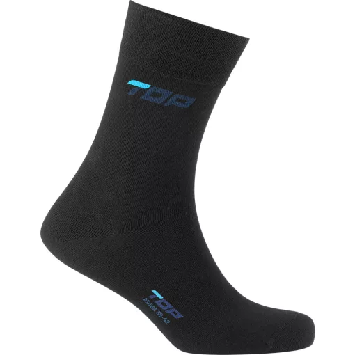 TOP ADAM BL zokni, 80% pamut 17% poliamid 3% elasztán, anthracit, 39-42