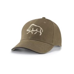 Sapka (vaddisznó hímzéssel) khaki/fekete