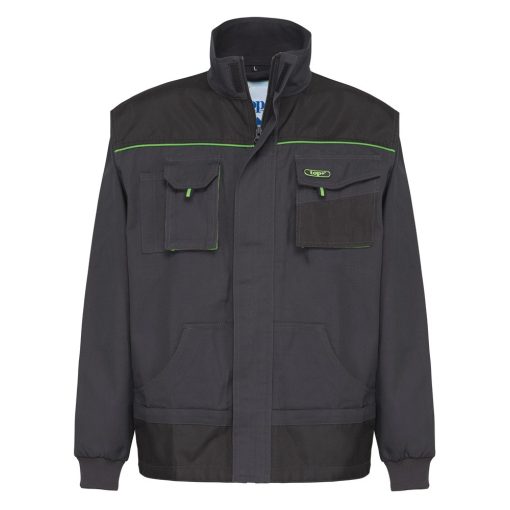 Munkakabát (100%pamut) TOP GREEN 100 JACKET, green, XL