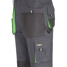 Nadrág derekas (100%pamut) TOP GREEN 100 PANTS, green, L