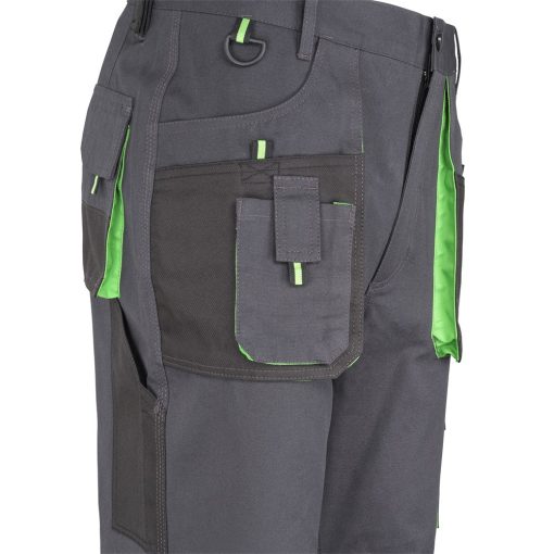 Nadrág derekas (100%pamut) TOP GREEN 100 PANTS, green, L