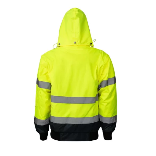 Pilóta dzseki 4:1 (100%poliészter) TOP HAWK FLUO, fluo srága/sötétkék, 5XL