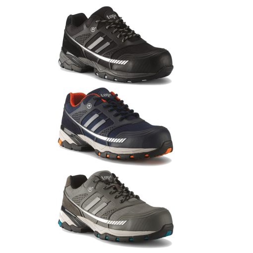 Védőfélcipő S1P SRC kompozit orrmerevítő TOP ICE, kék, 40