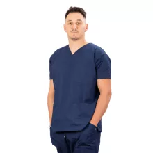 TOP MEDORA férfi orvosi felső navy S
