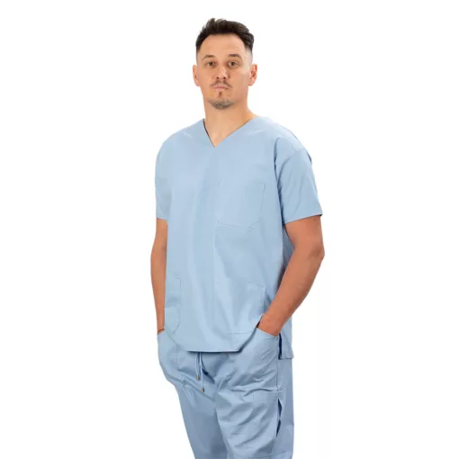 TOP MEDORA férfi orvosi felső fehér M
