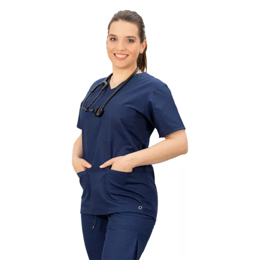 TOP MEDORA női orvosi felső zöld XXS
