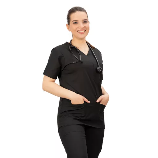 TOP MEDORA női orvosi felső navy 4XL