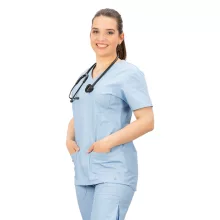 TOP MEDORA női orvosi felső royal XXS