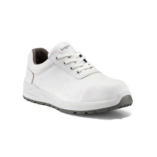 Védőfélcipő O2 SRC microfiber felsőrész PU talp TOP MICO, fehér, 35