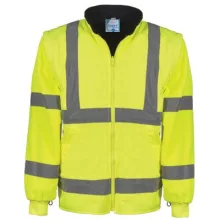 Télikabát multifunkcionális (100%poliészter) TOP MULTI FLUO-Y, fluo sárga, 3XL