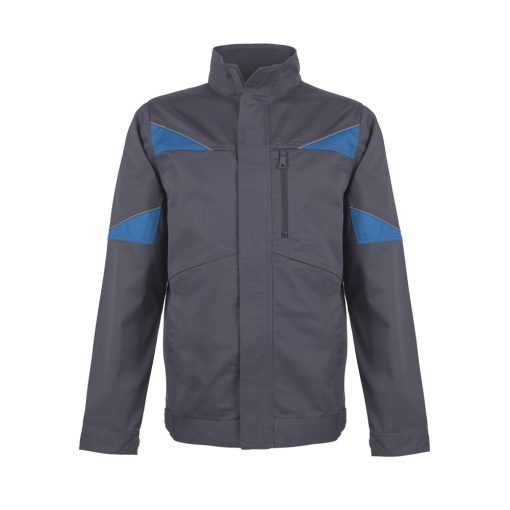 Munkakabát állítható mandzsetta/derék (65%poliészter) TOP NOVA, fehér, 3XL