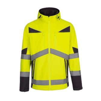 TOP NOVA jólláthatósági softshell munkakabát, 5000 mm-ig vízálló, 100% PE