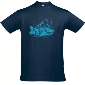 TOP ponty mintás póló, kereknyakú (100% pamut 190 g/m2)