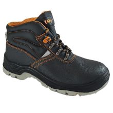 Munkavédelmi bakancs S1P acél orrmerevítő/talplemez TOP PROTECT MID, fekete, 47