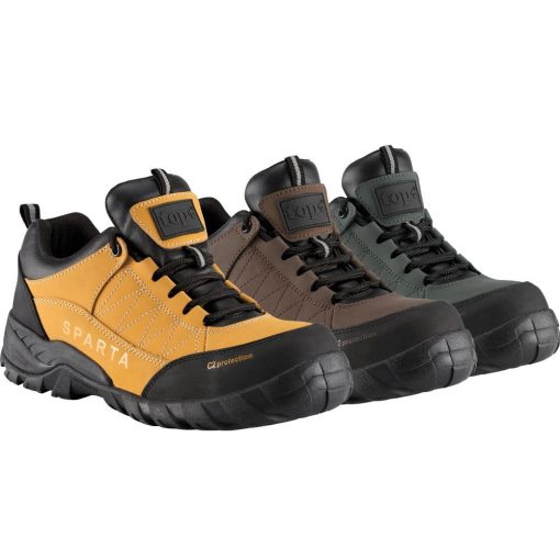 Védőfélcipő S3L SR FO kompozit orrmerevítő, EVA/gumi talp, barna, 47