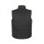   TOP VEST BASIC bélelt mellény, 80% poliészter, 20% pamut, multifunkciós zsebek, fekete, 2XL
