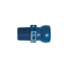   LOC-LINE Külső menetes (3/8") csatlakozó, 1/2"-os szerelvényekhez BSPT 3/8"-os