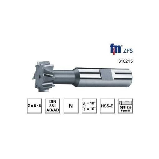 ZPS T-horony maró 11x4x10x53,5 mm Z=6 Hss-E