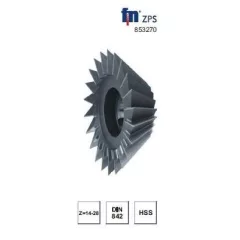 ZPS Prizmás vezetékmaró 50x13x13x45° Z=16 Hss