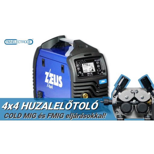 Panelectrode ZEUS 200 LCD-SYN (4x4) inverteres hegesztőgép