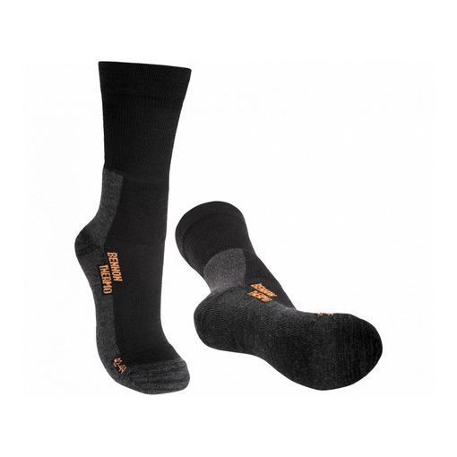 BENNON D27001-39/41 TREK MERINO ZOKNI, FEKETE