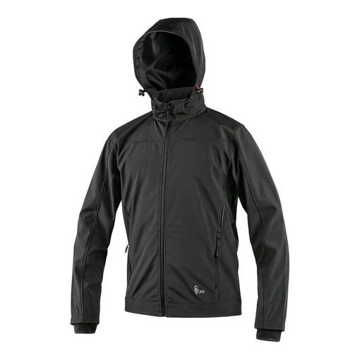 LAVAL 123002680092  S  SOFTSHELL KABÁT FEKETE  FÉRFI