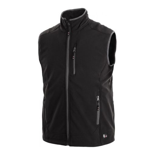 TOPEKA 1470-XL MELLÉNY SOFTSHELL BÉLÉS 100% PE FEKETE