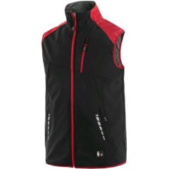 CXS Hebron férfi softshell mellény FEKETE/ PIROS