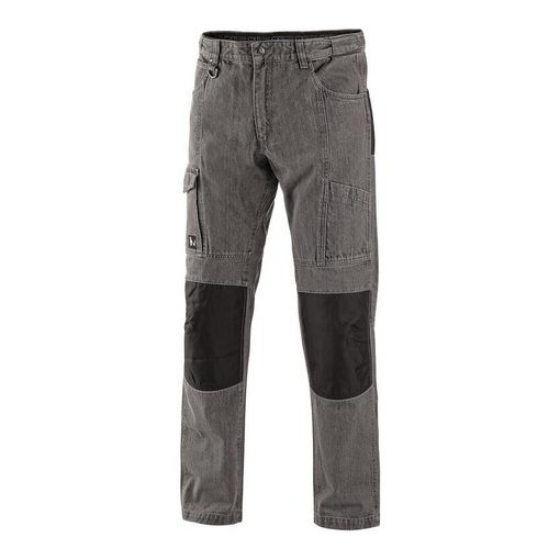 NIMES III. 149008171046  SZÜRKE FARMERNADRÁG FEKETE CORDURA TÉRDERŐSÍTÉSSEL