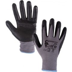 CXS Napa nitrilbe mártott PVC pöttyös kesztyű