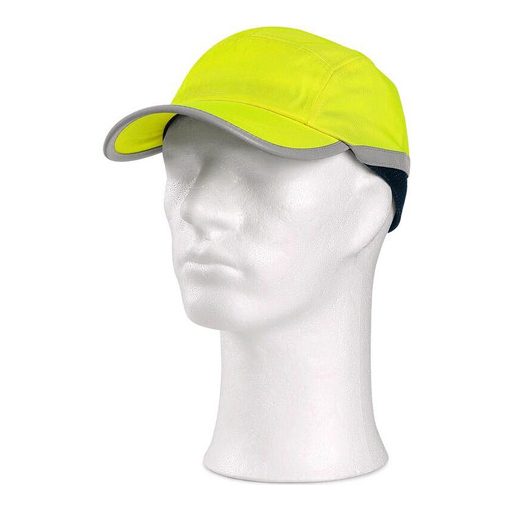 CRAN 431020716600 MŰANYAGBETÉTES SILTES SAPKA, FLUO CITROM