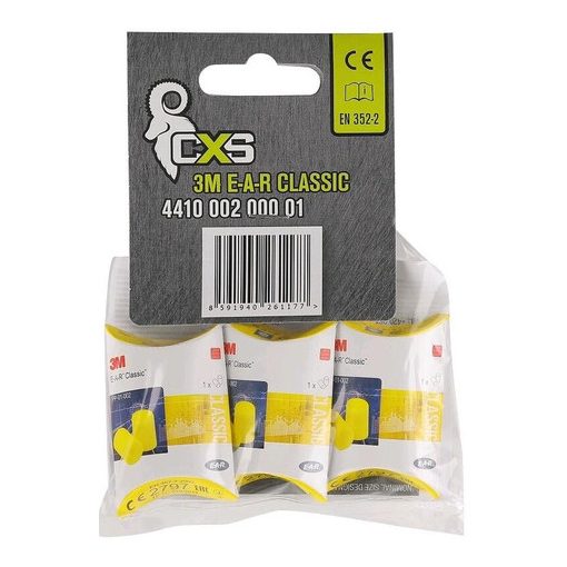 3M EAR CLASSIC FÜLDUGÓ  441000200001  3 PÁR CXS CSOMAGBAN