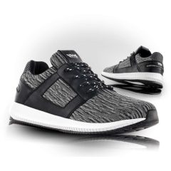 VM FONTANA FEKETE/SZÜRKE FÉLCIPŐ