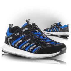 VM LUSAKA FEKETE/KÉK FÉLCIPŐ