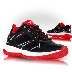 VM MELBOURNE FEKETE/PIROS SOFTSHELL FÉLCIPŐ